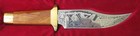 Custom Usa Leather Fixed Blade Knife Sheath For Schrade Colt Smith Wesson Bowie