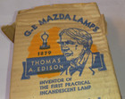 6 ge mazda 50w bulb Lamp 50 Watt vintage 1935 