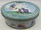 Classic Pooh Disney 1997 Edition Pooh Tigger Eeyore Piglet Pin Set Tin
