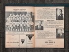 1960 Basketball Program Missouri Vs Kansas State 