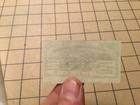 Vintage Original Railroad Bond Coupon -- 1874 -- Boston Hartford   Erie