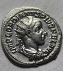 Gordian Iii 240 Ad Antoninianus Rare Genuine Ancient Roman Silver Coin Virtus