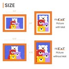 Orange 5x7 Picture Frame - Wall Decor Photo Frames - 1 Pack - 5x7 Small Frame