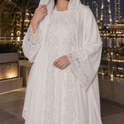 Muslim Hijab Dress Set Kaftan Dubai Embroidery Abaya Women Kimono Cardigan Robe