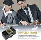 Automatic Card Shuffler 2 Deck - Usb battery-operated Electric Poker Card Shu   