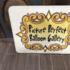 Vintage Cincinnati Ohio Coney Island Picture Perfect Game Advertisement Sign 