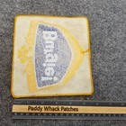 Vintage Burgie Beer Patch Large Jacket Vest Back Work Uniform Ad7