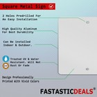 Aluminum Square Metal Sign Multiple Sizes Interstate California 80 Traffic Road