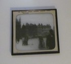 Glass Magic Lantern Slide Spanish Guild Houses Brussels C1890 Old Photo Belgium