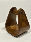 Beautiful Vintage Handmade Wood Horse Stirrup Western 