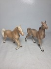 Mixed Lot Of 2 Vintage Porcelain Horses Japan