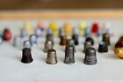 Vintage Thimble Lot Sewing Thread Holders Detroit
