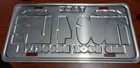 Vintage Tazz Thug 4 Life Rare Wwf Attitude License Plate Wrestling Merchandise 