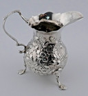 George Iii Sterling Silver Cream Jug London 1771 Ann Smith   Nathaniel Appleton