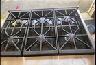 Wolf Df366 - 36  Professional Dual Fuel Range 6 Burners Red Knobs  1 