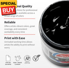 Acrylic Screen Printing Ink  8 Oz  Black For Paper Prints  Made In Usa