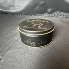 Camel Round Tin Box- Vintage Black And Gold Camel Cigarettes