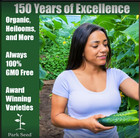 Cucumber Seeds  Mini-me F1 Organic  2 X Pack Of 10