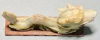 Antique Vintage Chinese Carved Shoushan Stone Dragon Figurine Sculpture 6    Long