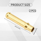 2pcs 397 Transmission Line Fitting  Brass 3 8in Tube Adapter For Gmc Transmissio