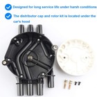 Distributor Cap And Rotor Kit For Chevrolet S10 Gmc 4 3l V6 Vortec Dr475 D321a