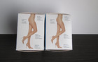 New 4 Pairs Women s  Leggs Sheer Energy Nude Control Top Pantyhose Tights  Q 