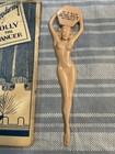 Vintage 1950s Dolly The Dancer Nude Plastic Letter Opener Advertising Promo 