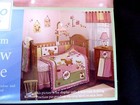 Cocalo Abby s Farm Window Valance Girls Nursery Decor Patchwork Pink Polka Dot
