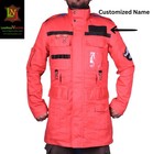 Ghostbusters Frozen Empire Red Cosplay Costume Coat Jacket With Customized Name