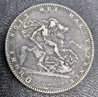 1820 Great Britain Crown Graded Vf Very Fine Uk Original George Iii