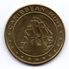 Caribbean Mint Courthouse St Maarten Brass Token Medal Souvenir Coin
