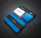 200pcs Plastic Business Cards Customize Printing Card Round Cornor For Office