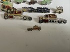 10 Vintage Truck Hat Lapel Pins  Semi Trucks  Dump Trucks  Carriers  Es0531