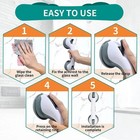 1pc Shower Grab Bar 12  Showers Suction Bar Handle Bathroom Safety Grip Handle