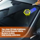 Magnet-attached Led Tinting Light With Reflector Heads For Automotive Window 