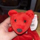 Nfl Salvino s Bammers San Francisco Steve Young  8 Red Plush Beanie Bear New Tag