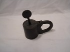 Large Repro  Hand Forged Barrel Padlock Lock With Screw Key