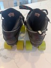 Sure-grip Rock Gt-50 Quad Roller Skates Black Size 8 Atom Poison Wheels Preowned