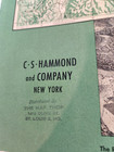 Atlas Of The Bible Lands Booklet Maps Vintage 1950 Travel Holy Land Hammond 32pg