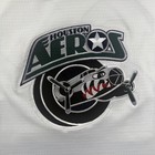 Houston Aeros Jersey Mens Large White Ahl Hockey Bauer Madden 22 Throwback