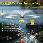 Pond Fountain Aerator  1hp 110v 750w 15000 Gph Powerfui Floating Fountain Pump 