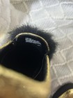 Kidpik Slip On Golden Sneaker Shoes Size 2 Moon star Gemstone Rhinestones Nwot