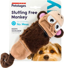 Petstages Stuffing-free Lil  Squeak Monkey Plush Dog Toy  Small