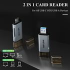 New Usb 3 0 Type C To Tf Sd Micro Sd Tf Otg Smart Memory Adapter Laptop Compute