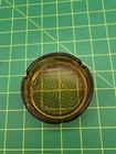 Vintage Disney Disneyland Amber Brown Glass Ashtray Souvenir Park Decor 4x4x2