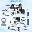 Patient Lift Transfer Chair 5in1 Sit To Stand Lift Chair For Seniors Handicapped