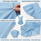 Girls Ballet Dress Tutu Leotard Dancewear Blue Chiffon Skirt 110-120cm 2-5y