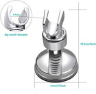 Adjustable Shower Head Holder Suction Cup Handheld Showerhead Wall Mount Bracket