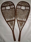 Antique Abercrombie   Fitch 14 X 38 5 Wooden Snowshoes 