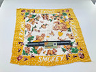 Vintage Smokey The Bear Bandana Handkerchief  Dept Agriculture 22 Inch Rare